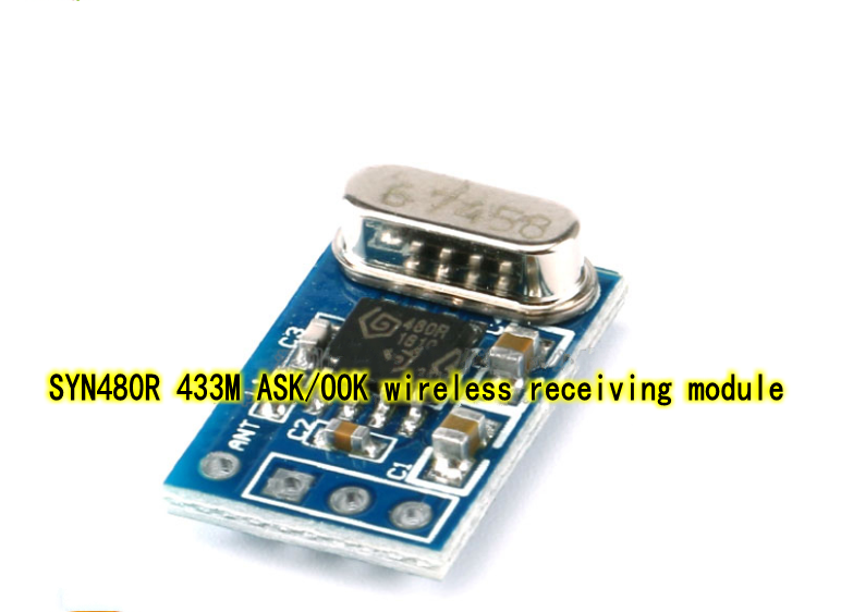 1pcs SYN480R 433M ASK/OOK wireless receiving module