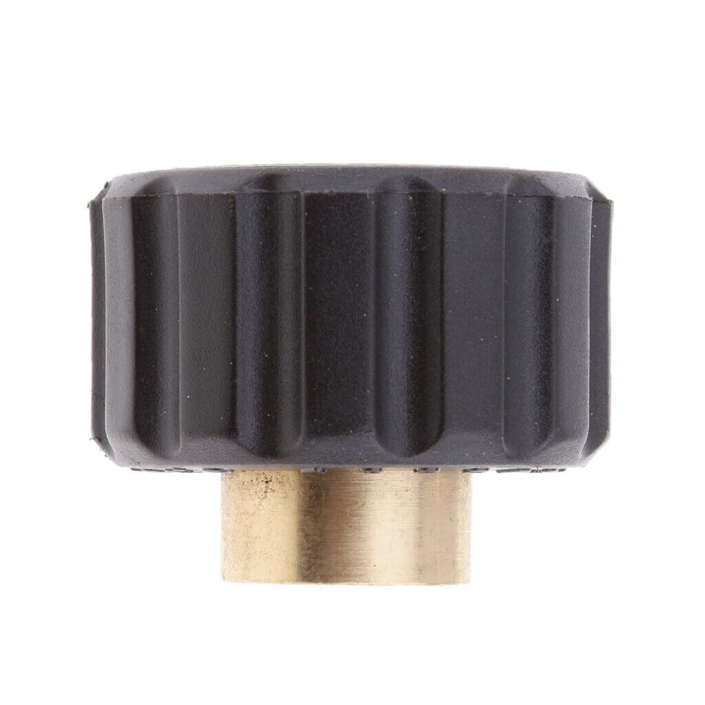 Brass Coupling Female 1/4 To Female M22x1.5 14mm Pressure Washer Fitting