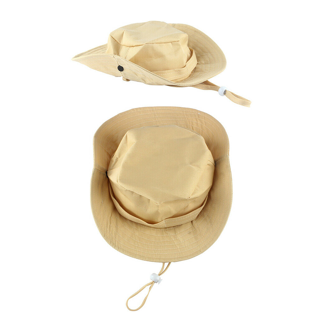 Cargo Vest & Hat for Boys Girls Hiking Outdoor Explorer Set Party Unisex