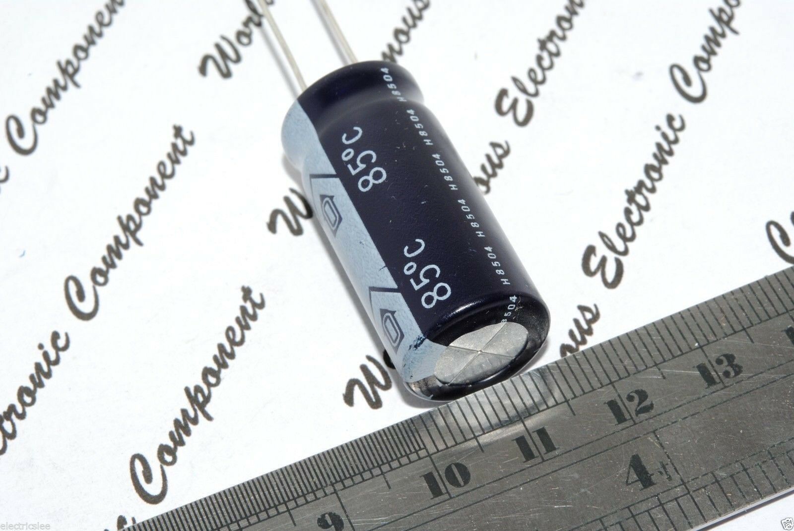 2pcs-NICHICON 100uF(100µF) 160V Radial Electrolytic Capacitor - H8504