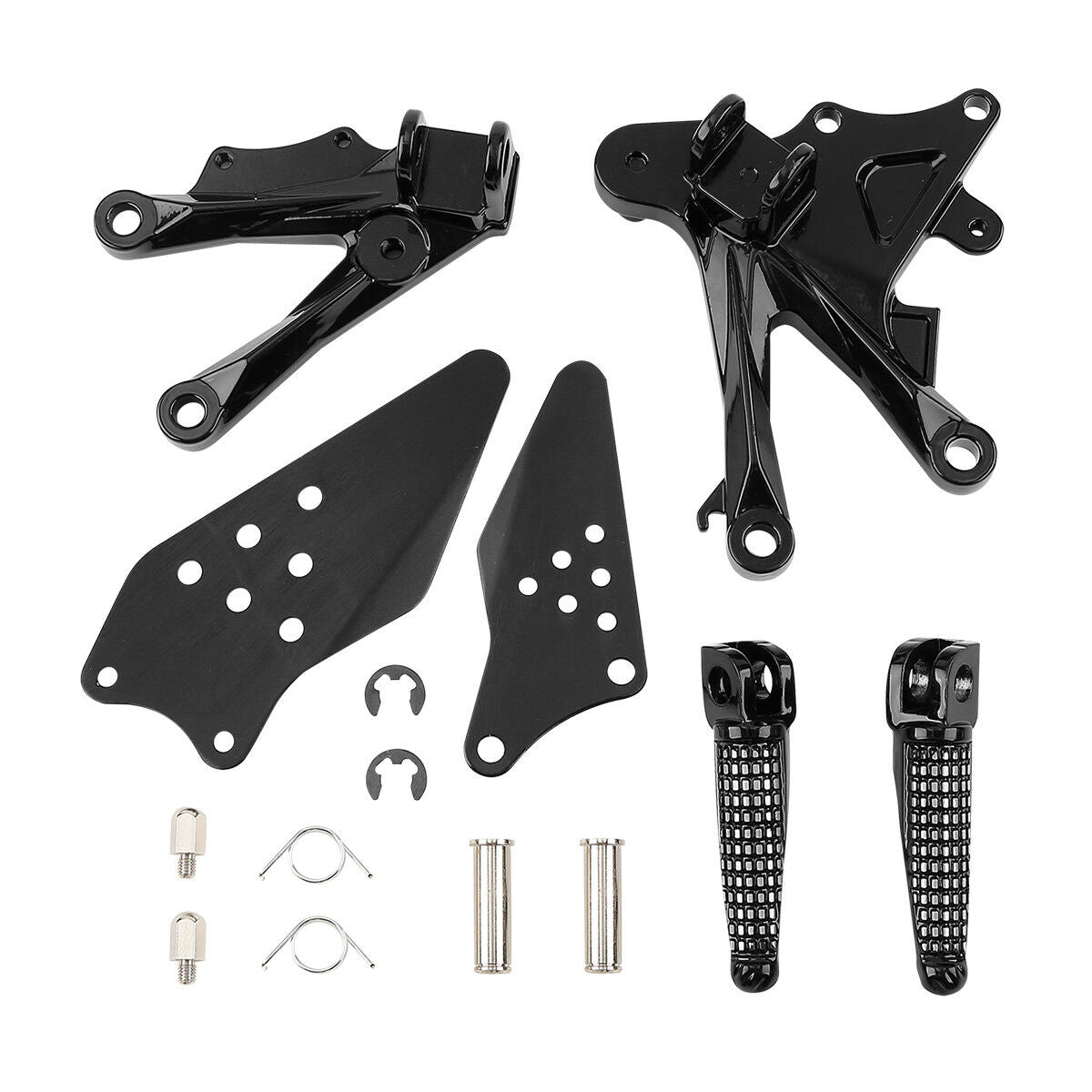 Motorcycle Front Footrest Foot Pegs Fit For Kawasaki Ninja ZX10R 2006-2010 09 08