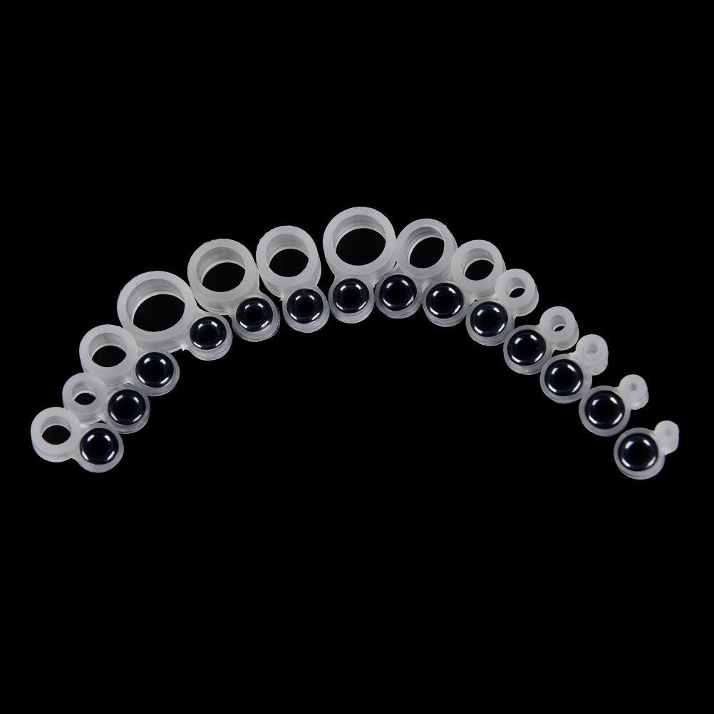 14x fishing rod wire ring fishing line guide ring silicone different size1.l8