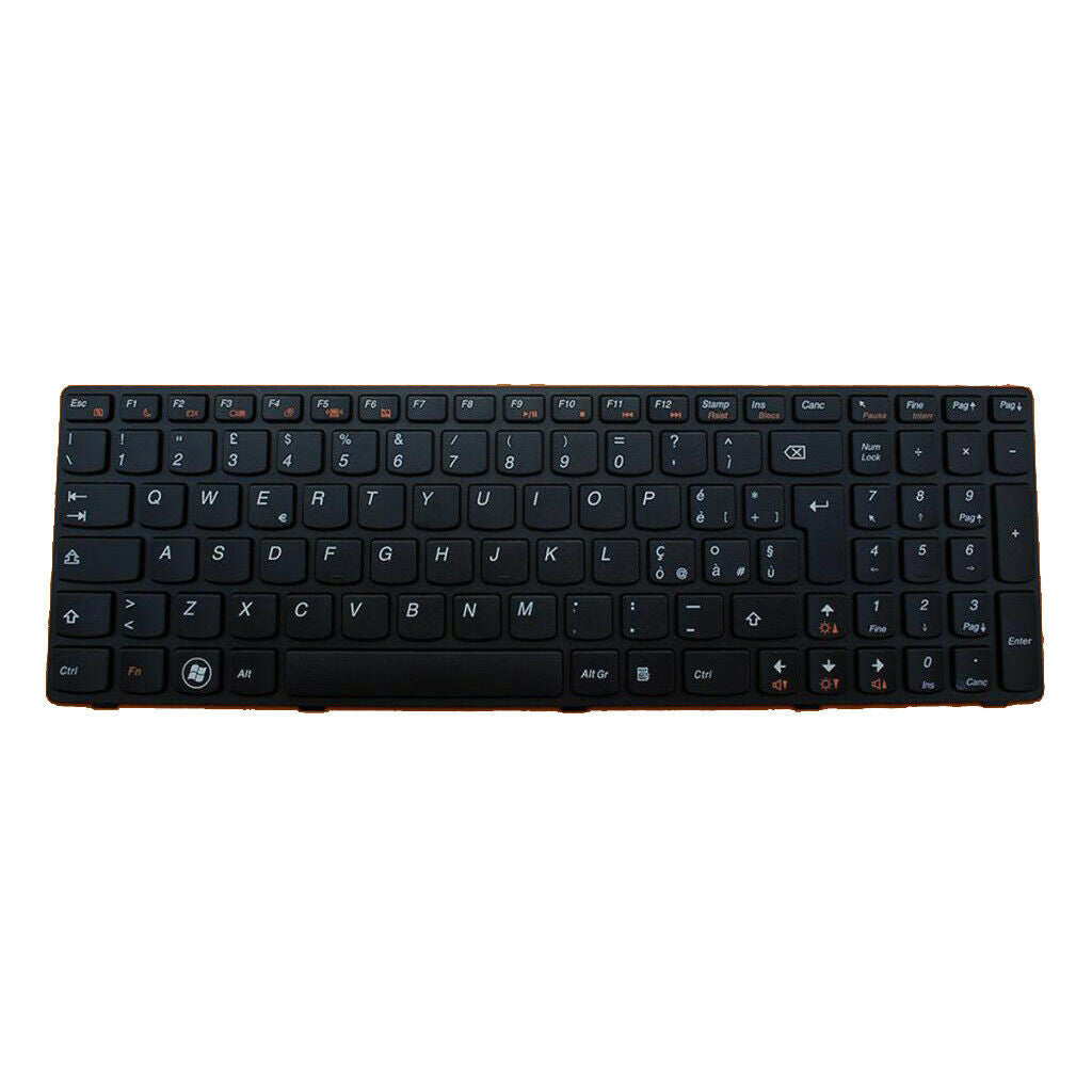 Black Italian Keyboard For Lenovo Z570 B570 B570G B575 Laptop No backlight