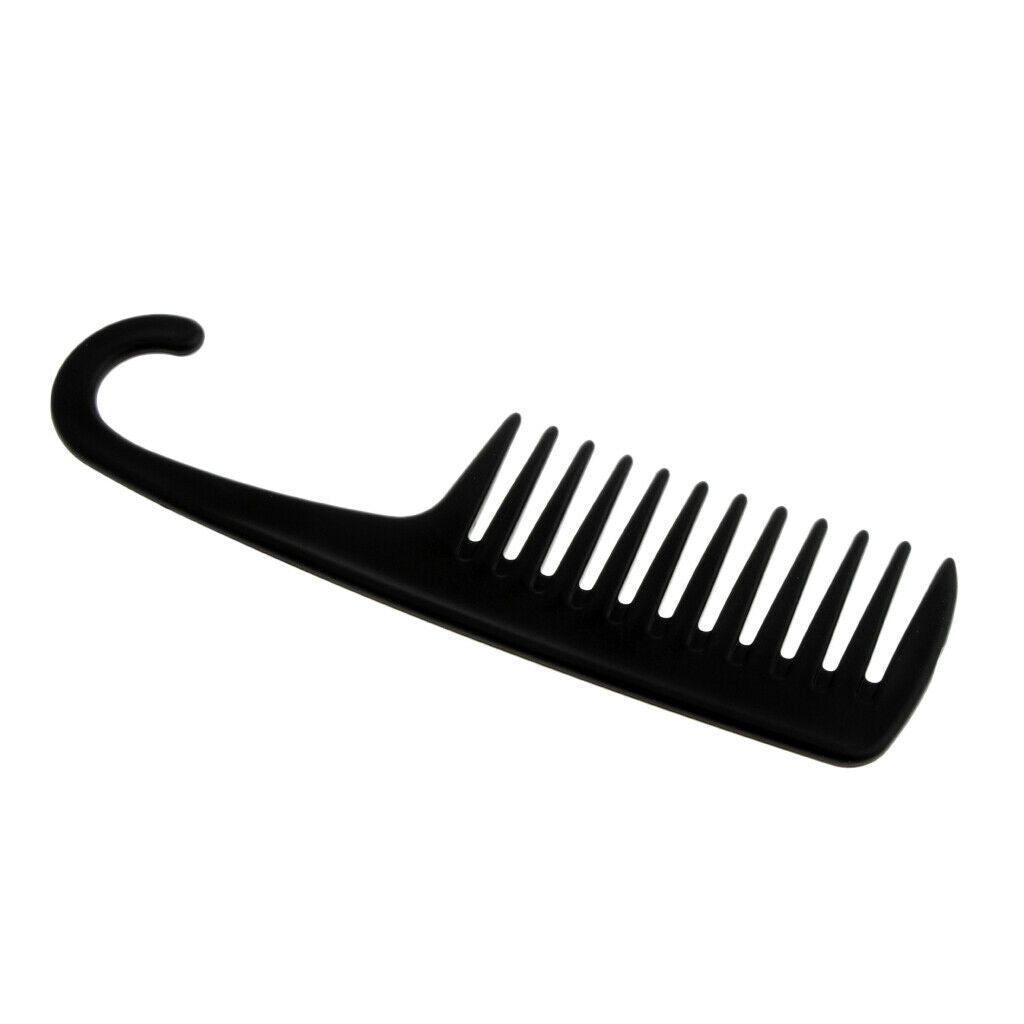 2 Piecse Shower Hanging Comb Wide Tooth Comb Hair Detangling Conditioning