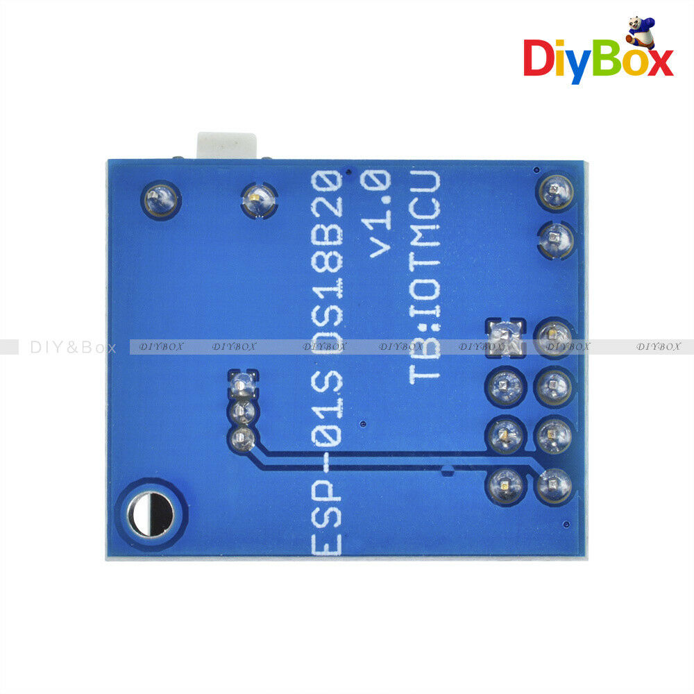 ESP8266 ESP-01S Wireless WIFI Module DS18B20 Temperature Sensor Adapter Board