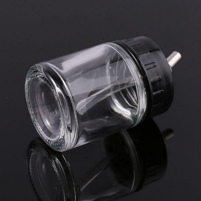 Airbrush Glass Bottle Jar Air Brush Gun Standard Suction Lid Pump Spray Top New