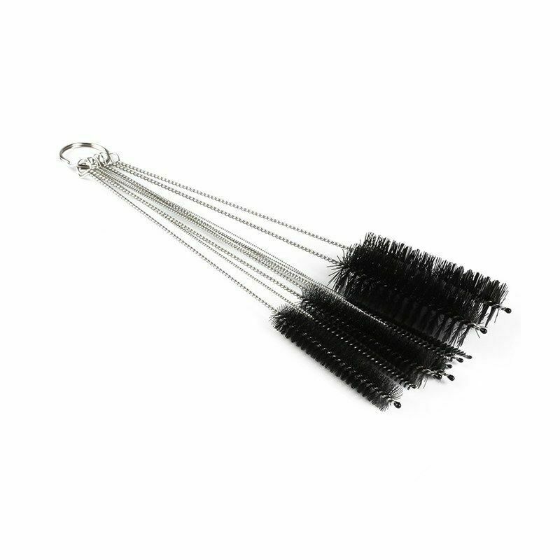 Teapot Nozzle Tube Nylon Baby Milk Bottle Cleaning Brush Reusable 10pcs