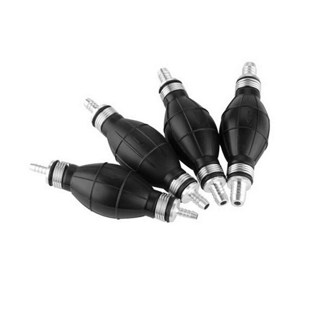 2x 12mm-1/2 Straight Fuel Line Pump Hand Primer Bulb Boat Petrol Car Boat Kart
