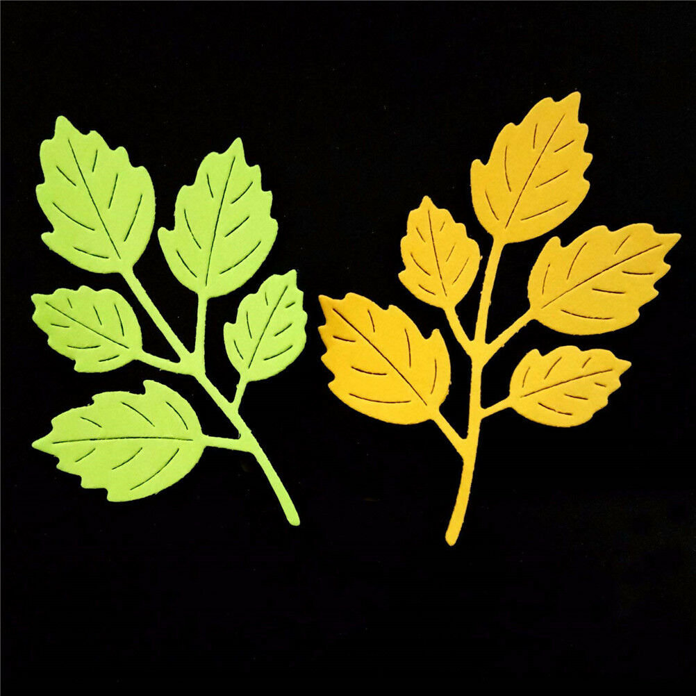 1pc Delicate leaf  Metal Cutting Dies DIY Scrapbooking Paper Cards Craft.l8