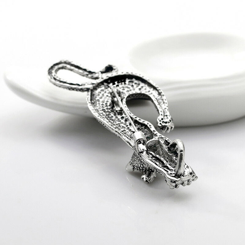 Natural Shell Cat Brooch Pin Animal Banquet Weddings Brooch Gifts Lady Jew Tt