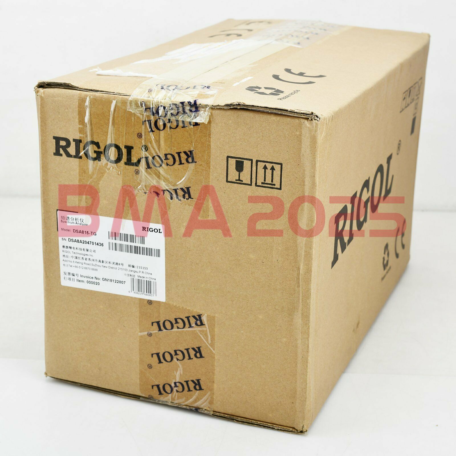 1PC Brand New RIGOL DSA815-TG Spectrum Analyzer 1year warranty DHL free Ship