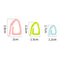 15x Multicolor Knitting Stitch Markers Locking Stitch Counter Supplies