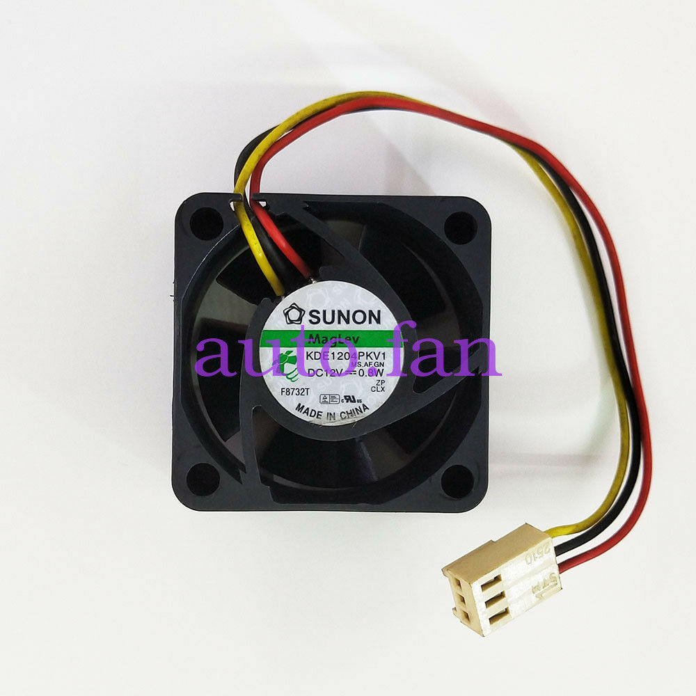 For 1pc SUNON KDE1204PKV1 Cooling fan DC12V 1.2W 3pin