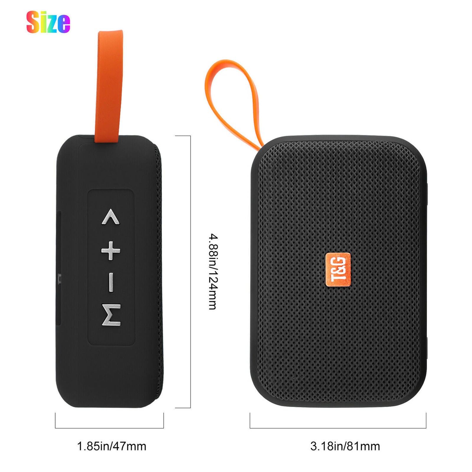 Portable Bluetooth Speaker Wireless Outdoor Stereo Bass USB/TF/FM MP3 Radio LOUD