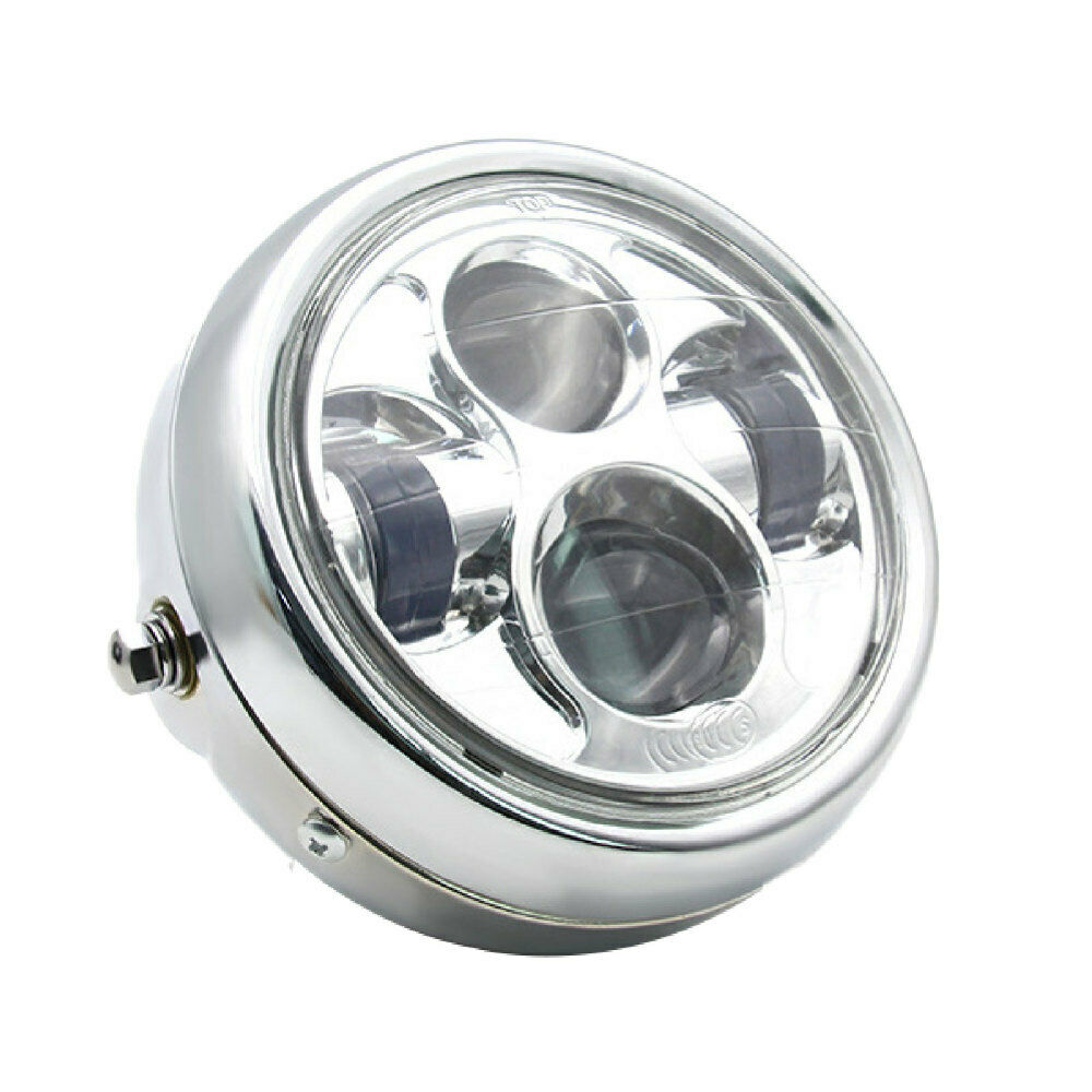 Universally Motorcycle Headlights with High Low Beams Accessories Modified