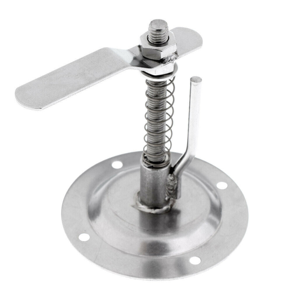 316 Stainless Steel Marine Boat Round Hatch Latch with Lift Ring Handle