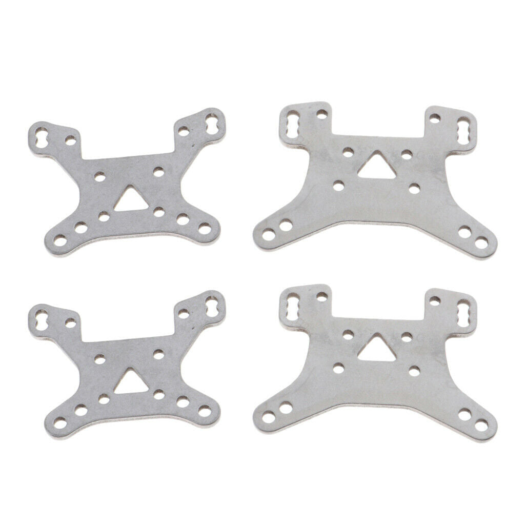 4x RC Car Front Rear Shock Tower for Wltoys 144001 1/14 RC Car Accessories
