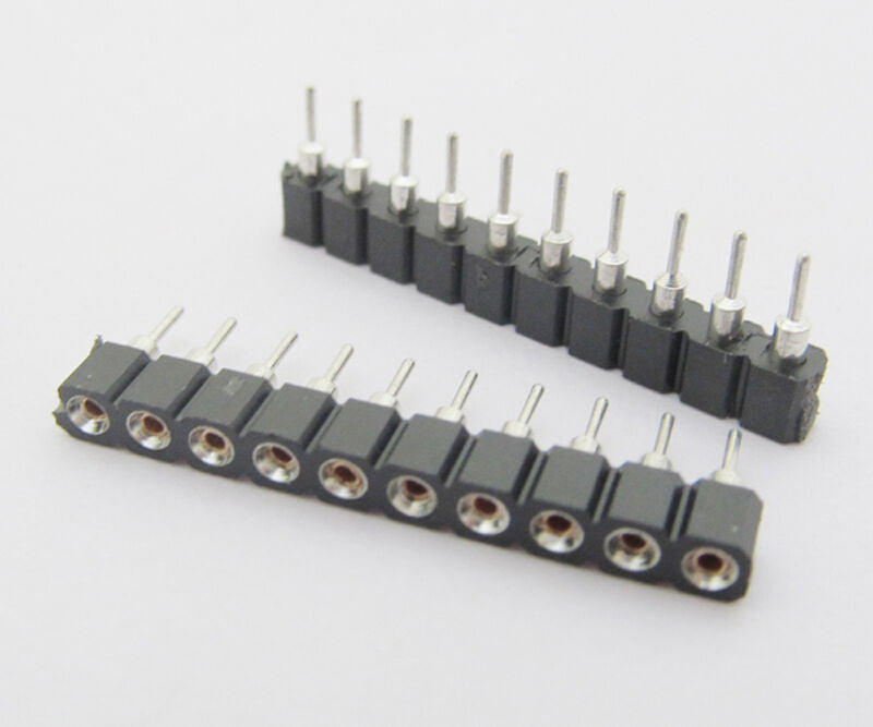 50 pcs DIP Round 10pin IC Socket Adaptor Solder Type 2.54mm