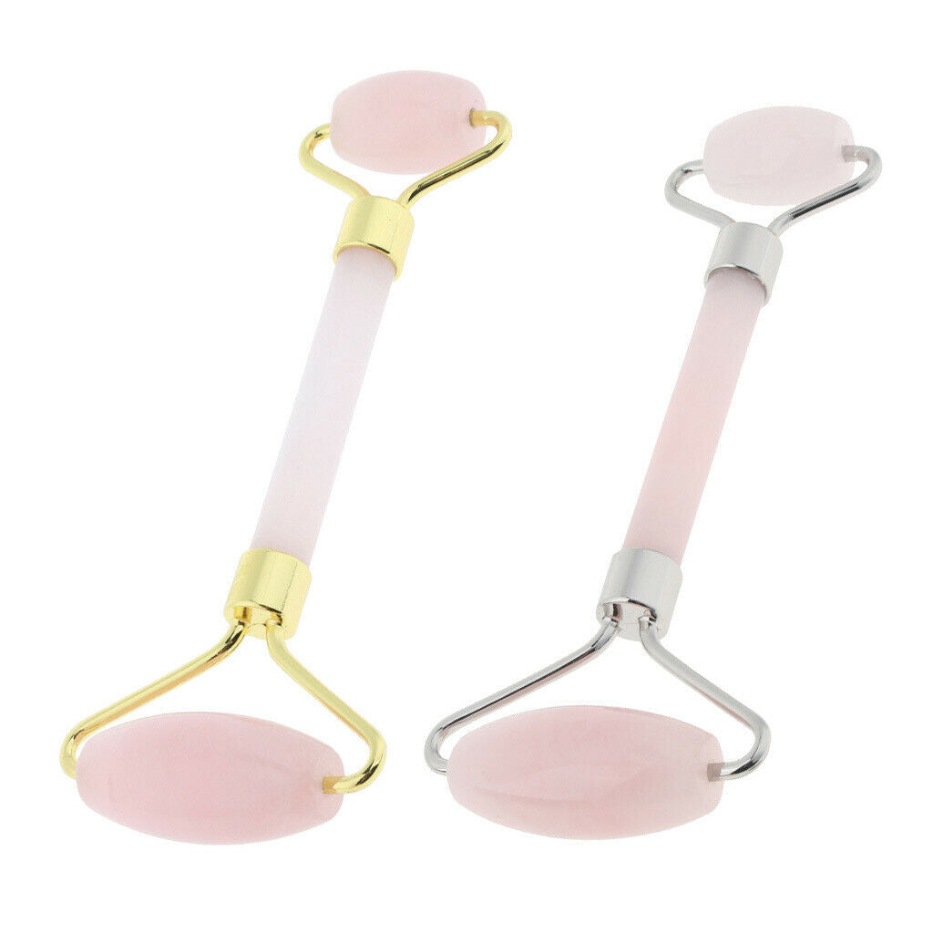 2 Units Jade Gua Sha Rollers Tools for Home, Travel, Beauty Salon