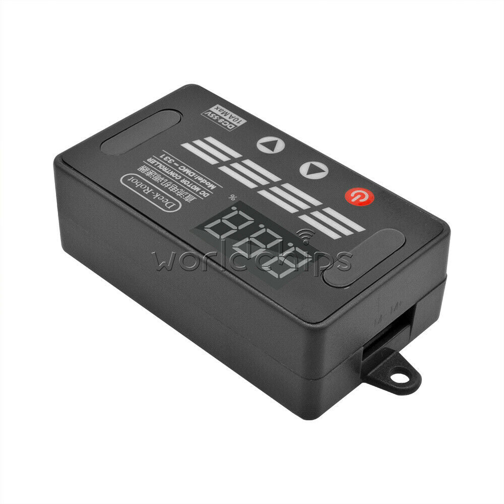 Digital Display DC 8-55V Max 10A PWM DC Motor Speed Regulator Switch Controller