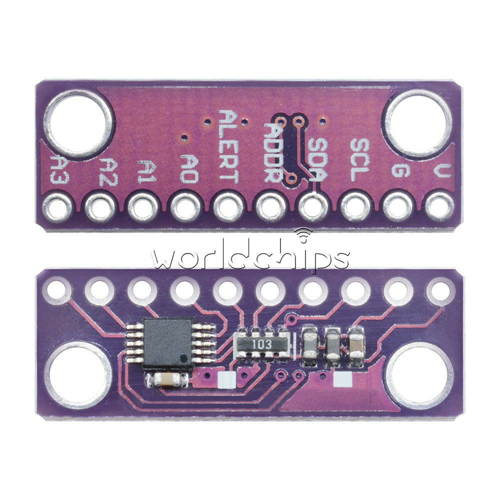 For Arduino ADS1115 Module 4 Channel 16 Bit I2C ADC With Pro Gain Amplifier
