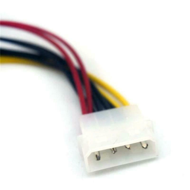 Hard Drive Optical Drive Interface Cable 20cm 4 Pin One In Two 2 Way PSU Power