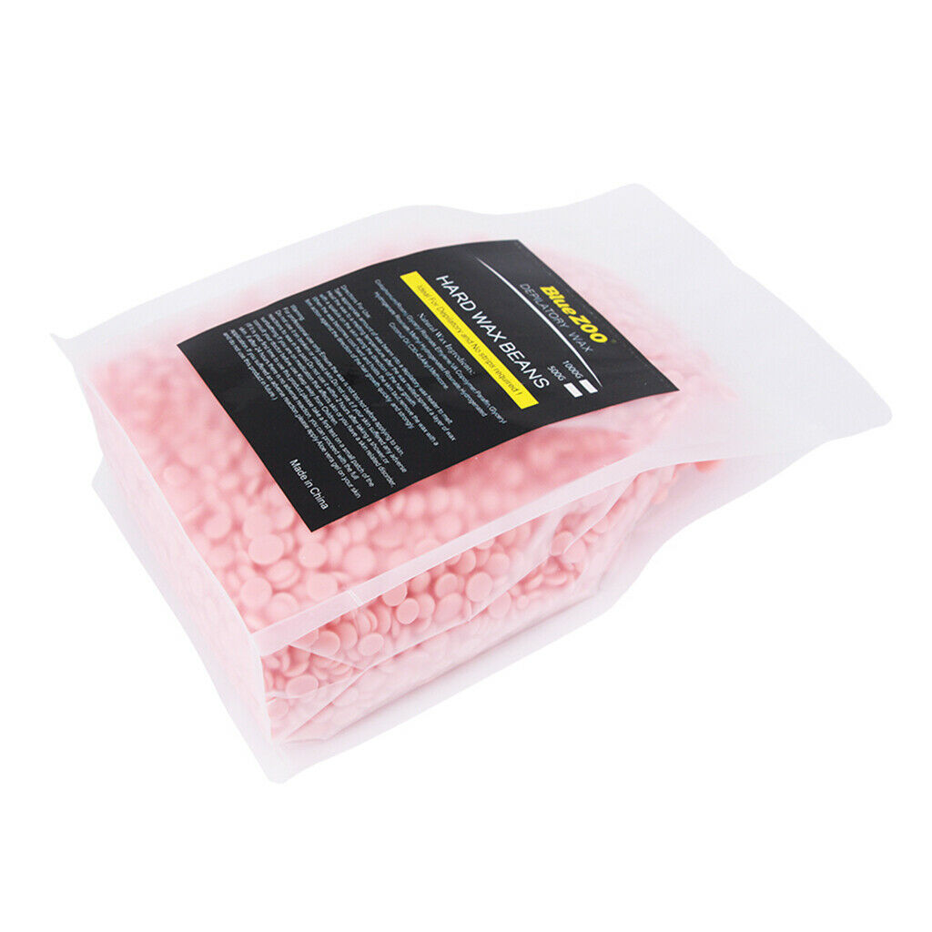1000g Depilatory Hot Film Hard Wax Beans Pellets Bikini Hair Removal Pink Rose