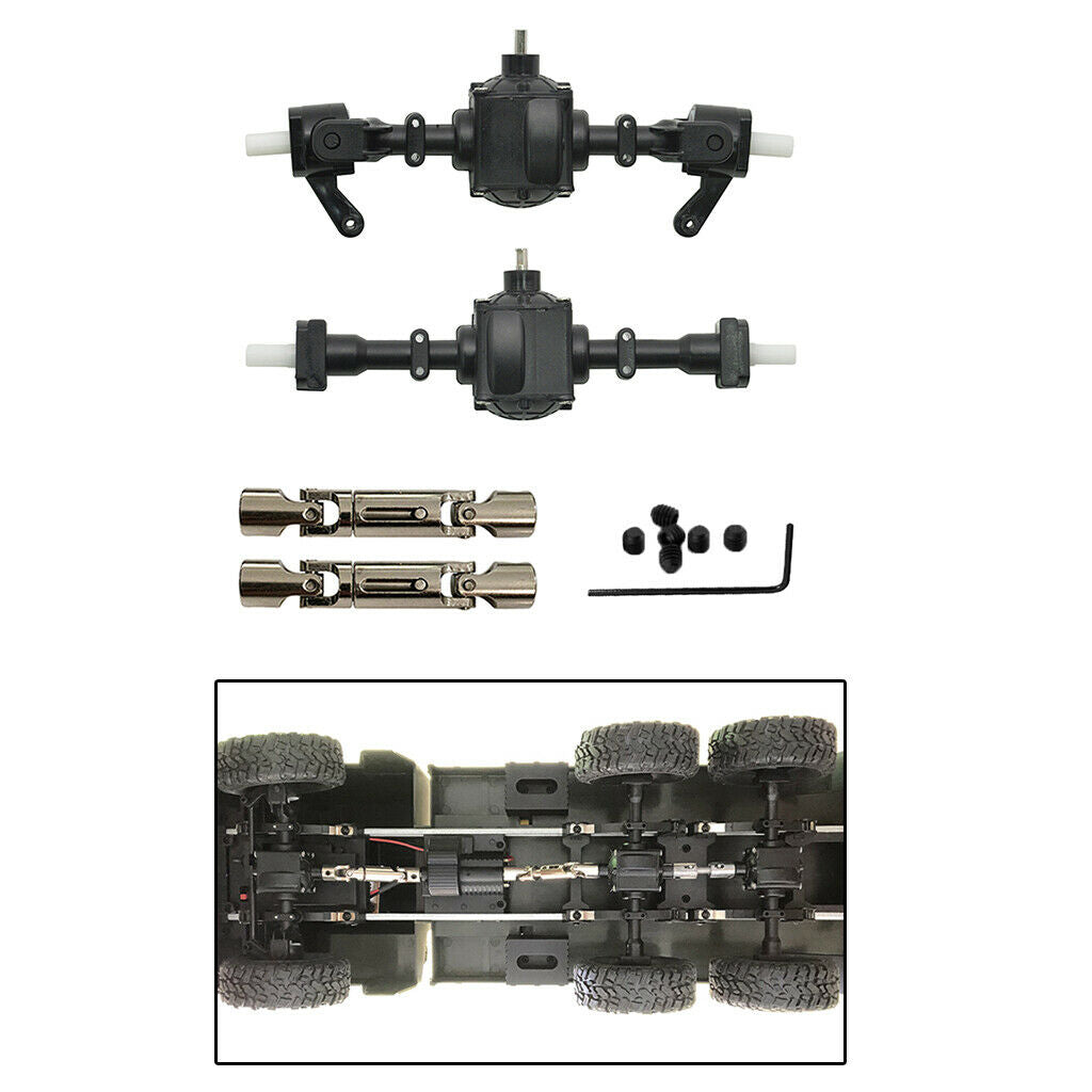 RC Car Front/Rear Axle Differential 2pcs Shafts for B-36 Q61 Accs Parts