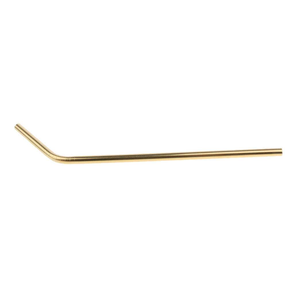 10 Pcs Reusable Bent Stainless Steel Straws Environmentally Friendly 21cm