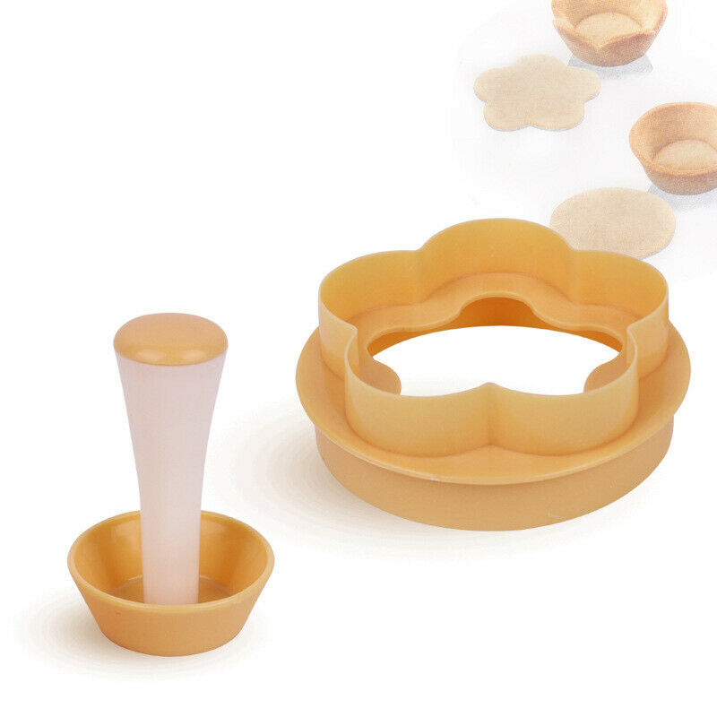 2Pcs/Set Tart Shells Mold Baking Cake Biscuits Pastry Mould Kitchen Baked.l8