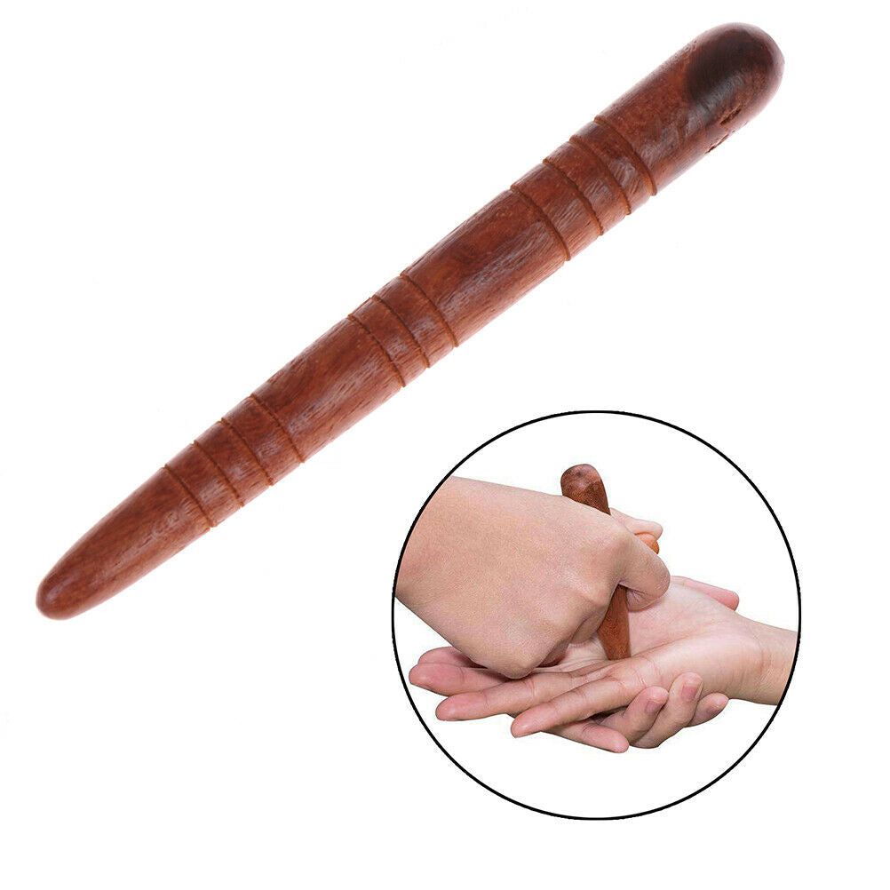 Wooden Foot Spa Physiotherapy Thai Massage Health Relaxation Wood Stick Tool BDA