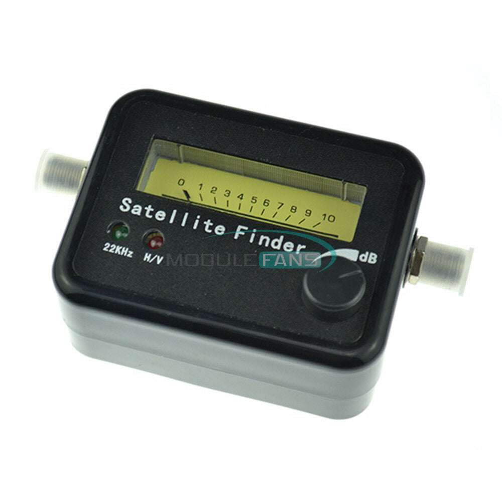 Digital Satellite Signal Dish HD FTA Monitors Signal Strength Meter Finder
