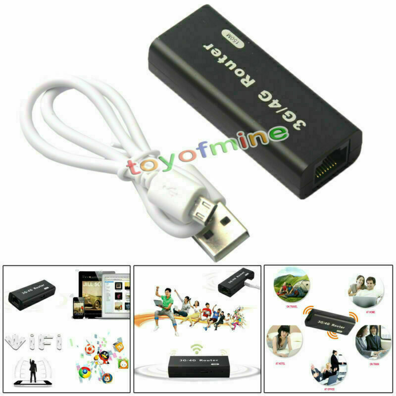 New Portable MiFi Wireless-N Mini 3G 4G WiFi Router Mobile PhoneTablet AP 150Mbp