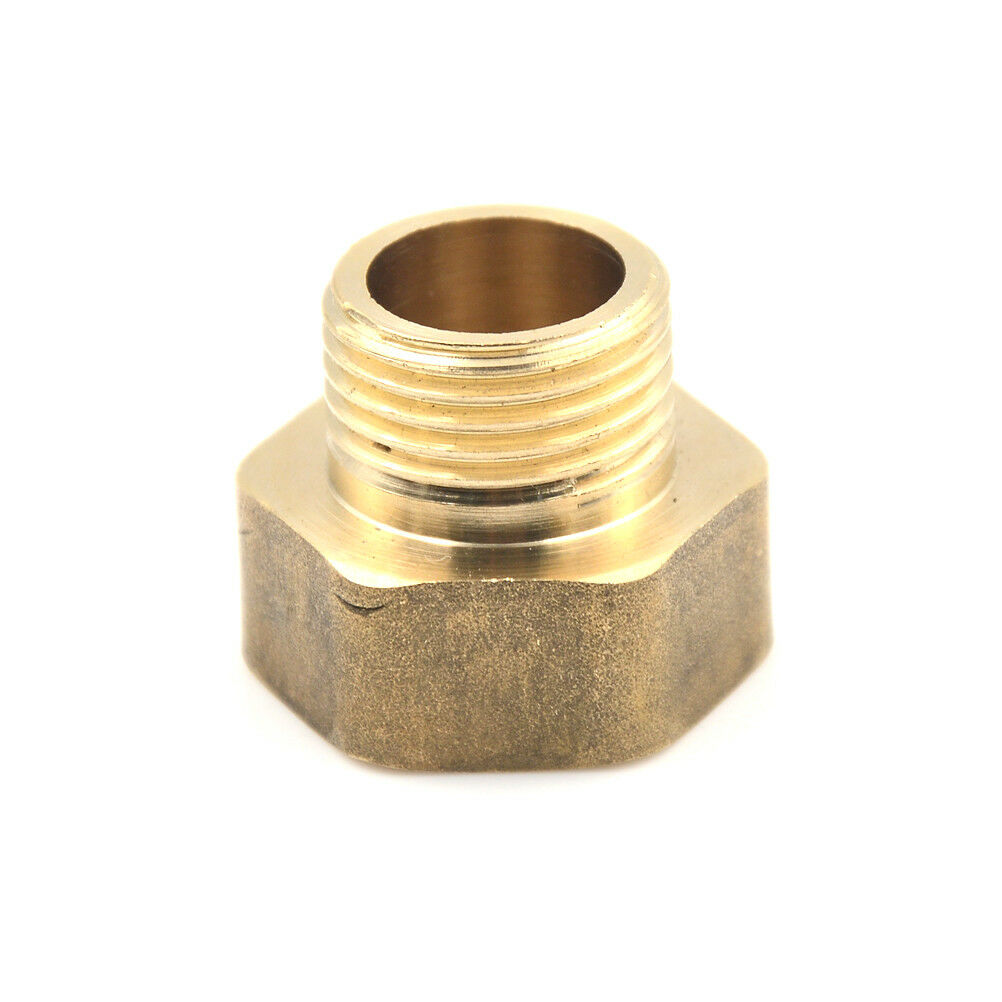 1/2PT Male to3/4PT Female Thread Brass Hose Pipe Hex Bushing Reducer Fitting Pip