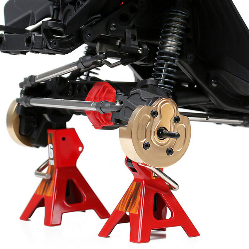 Copper Counterweight Brass Portal Cover 1.9UTB For 1:10 Axial SCX10 III AXI03007