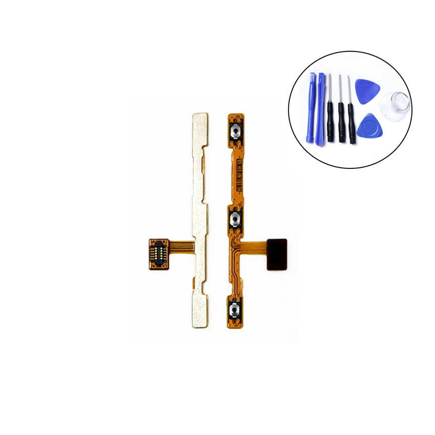 Power Button Volume Button Flex Cable for Huawei Honor 6x Replacement + tools