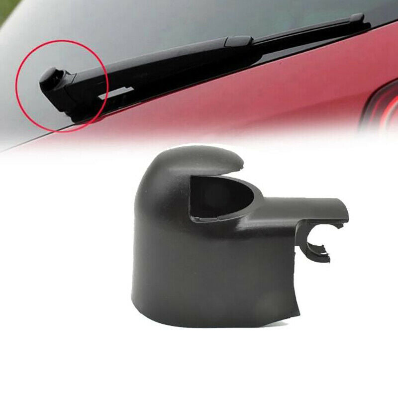 1Pc Black Car Rear Wiper Washer Arm Blade Cover Cap Rear Brush Wiper Cover  DF