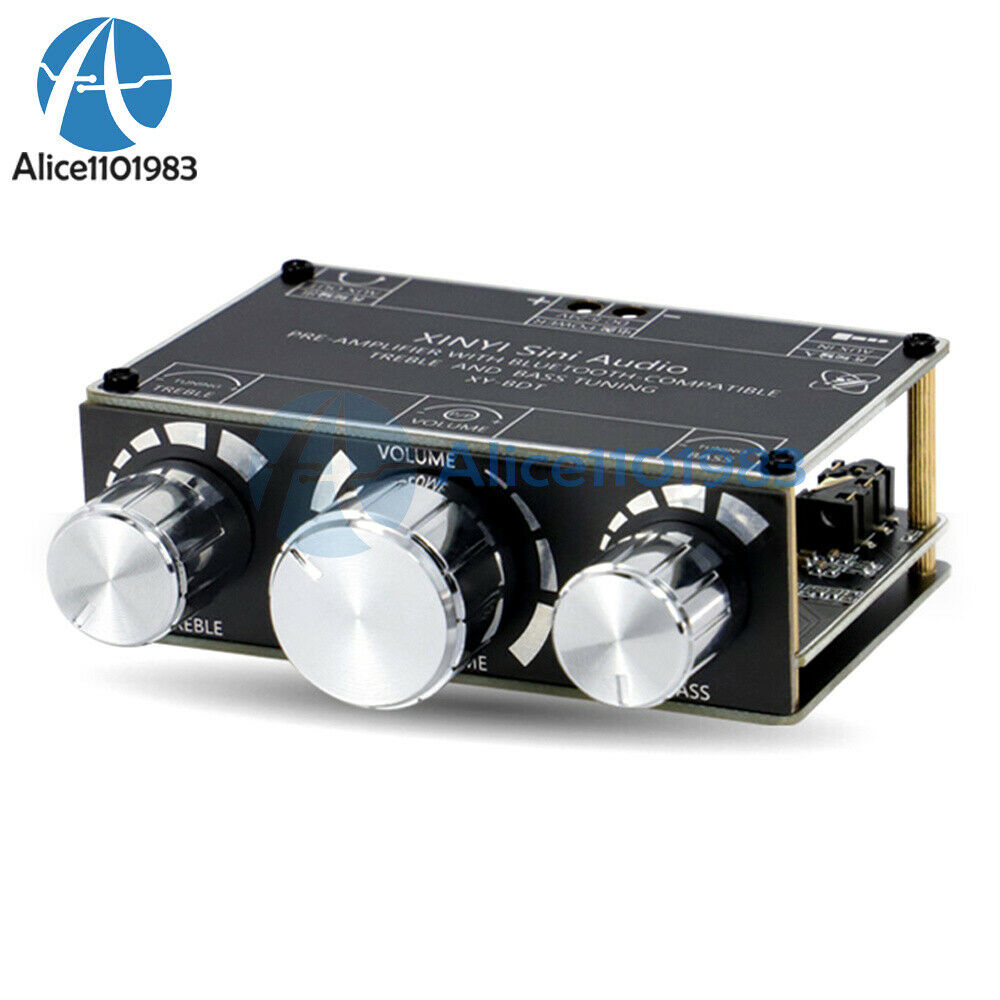 Bluetooth Audio Decoder Board 2 CH Stereo High Low Tone Pre-stage Tuning Module