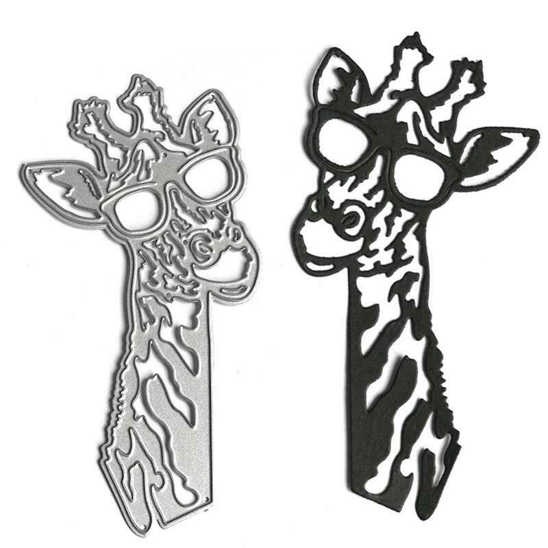 Sunglasses Giraffe Style Frame Carbon Steel Cutting Dies DIY Scrapbooking Photo