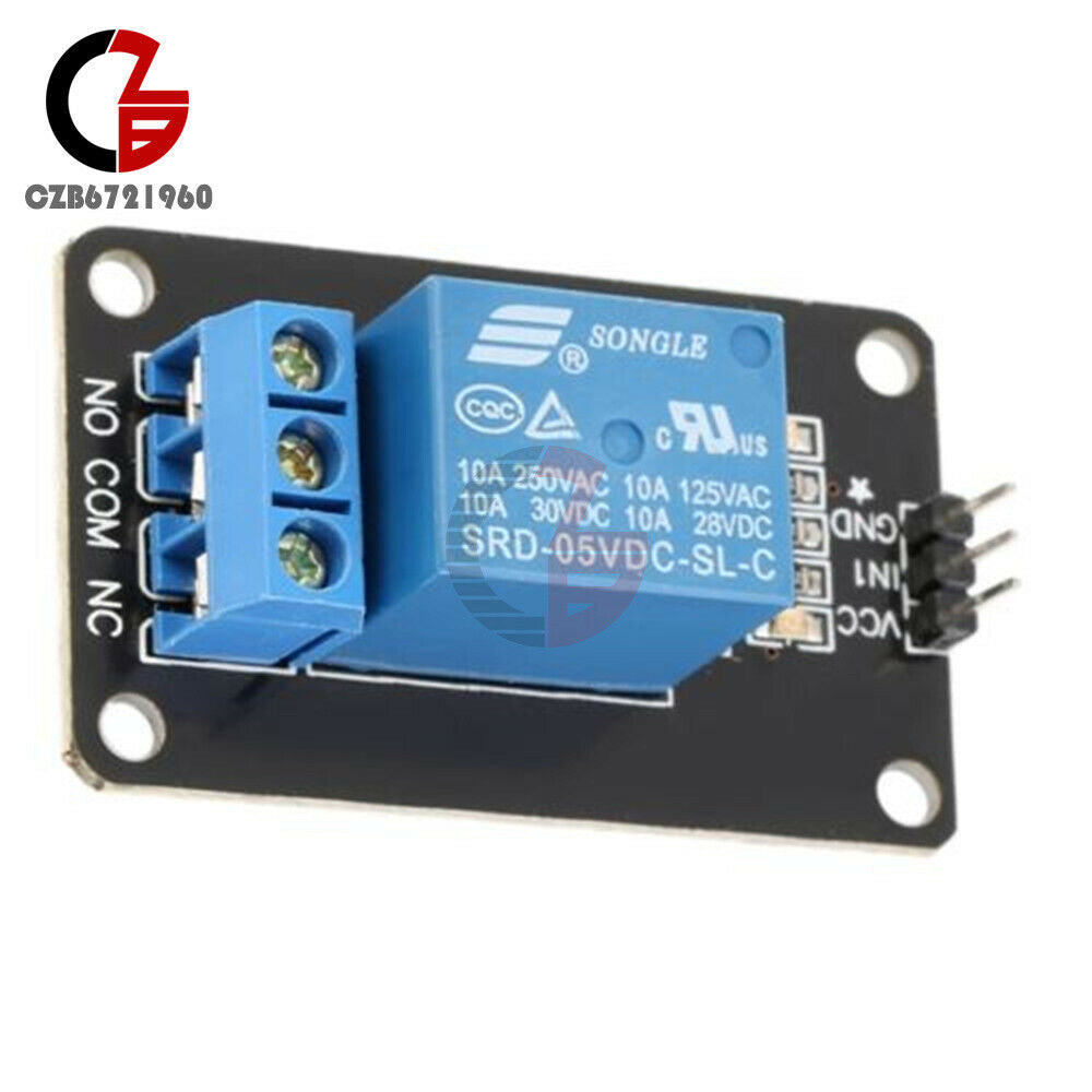 2Pcs 1 Channel Relay Module Board Shield Fit PIC AVR DSP ARM MCU Arduino 5V 3279