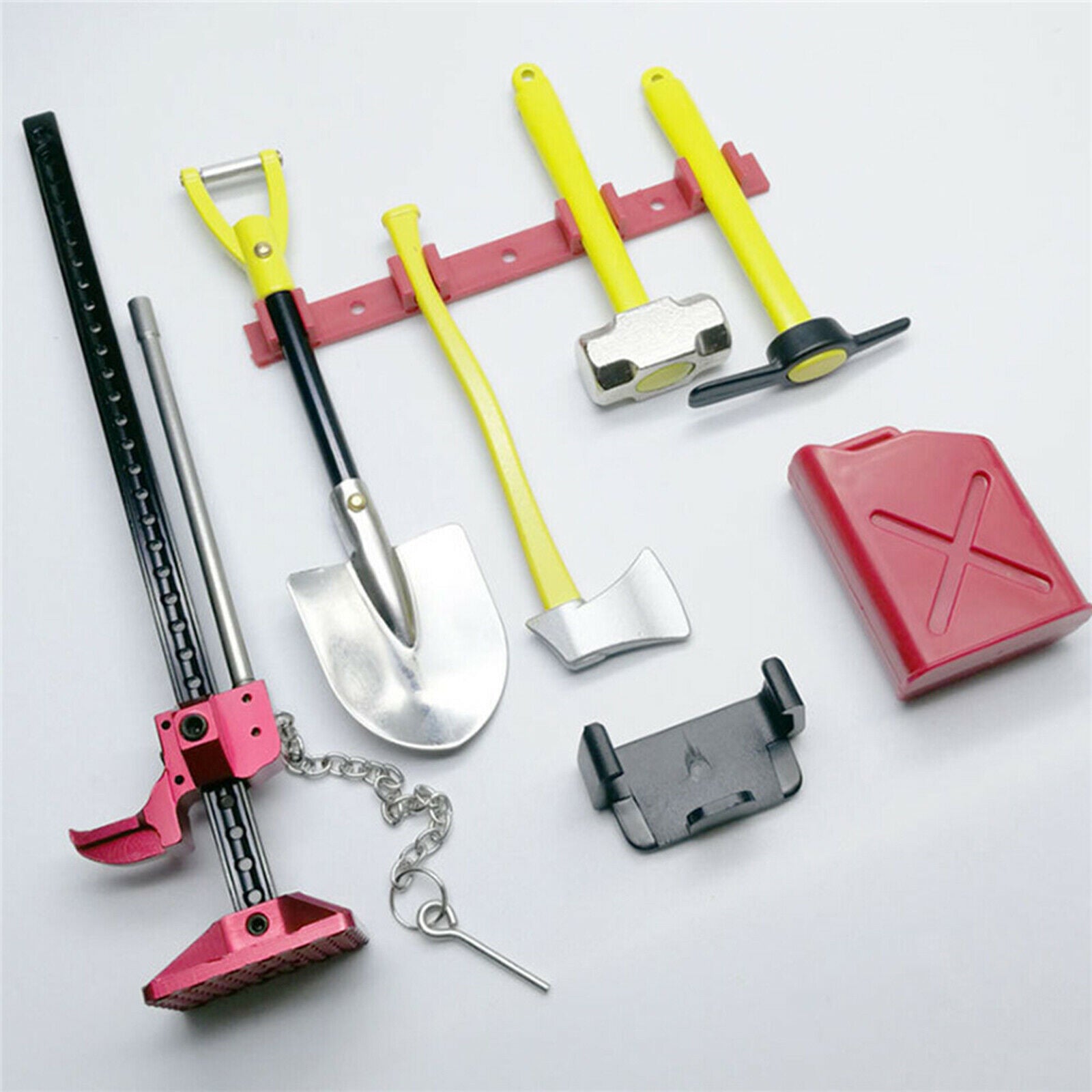 RC Rock Crawler Decoration Tool Kit Set for TRX4 TRX6 1:10 RC Crawler Parts