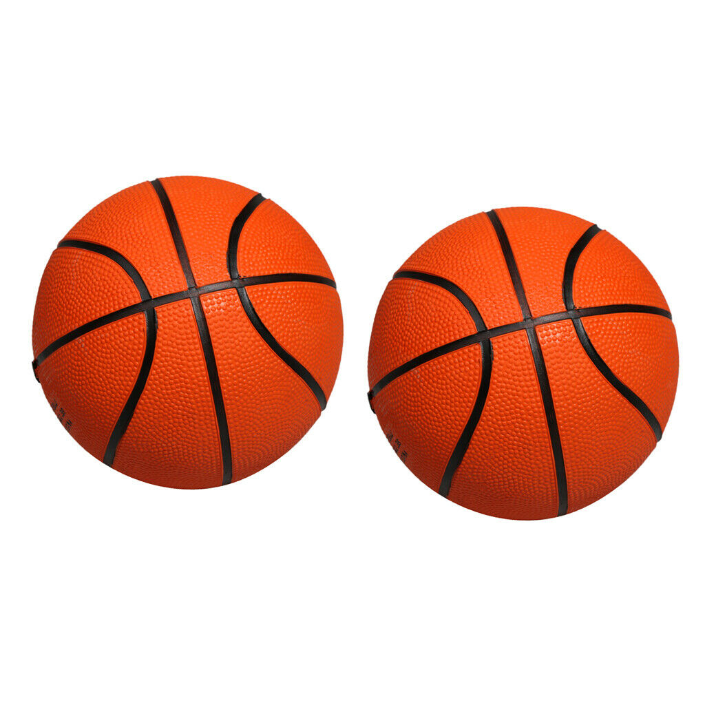 Pack of 2 Children's Basketball Balls, Children's Micro Basketball Ball