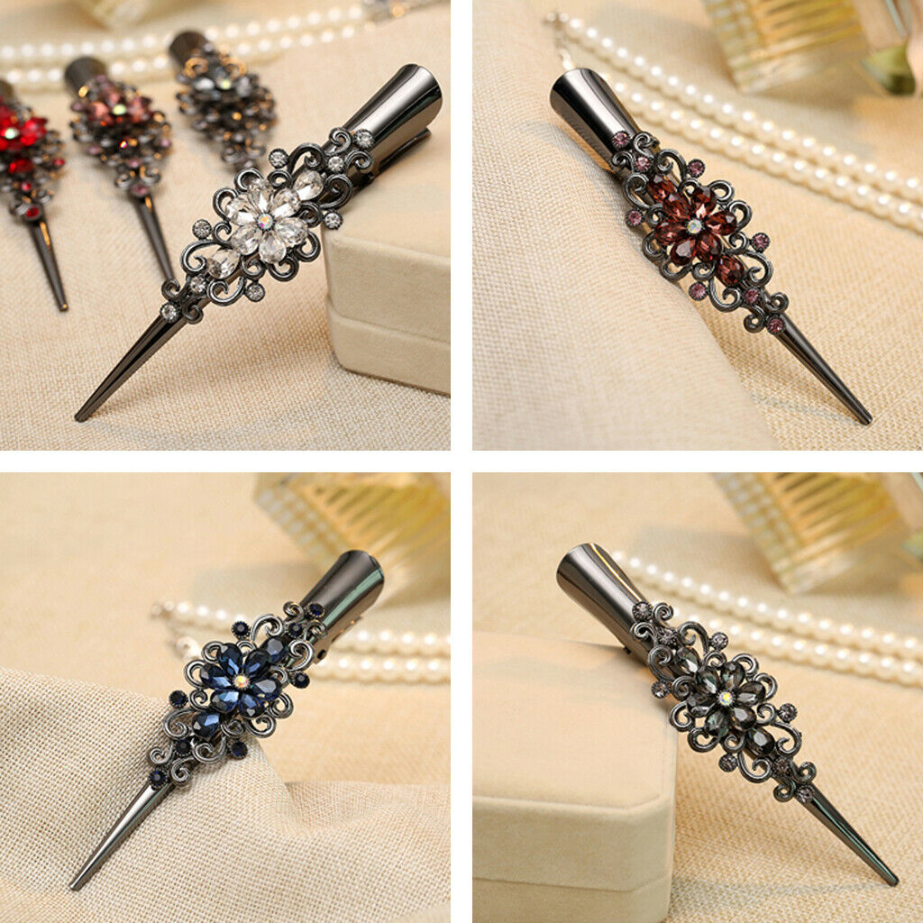 4pcs Large Clip Women Hair Clamp Clamps