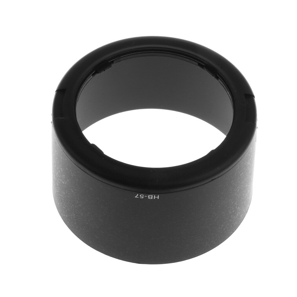 Bayonet Camera Lens Hood HB-57 for   AF-S 55-300mm F4.5-5.6G ED VR Black