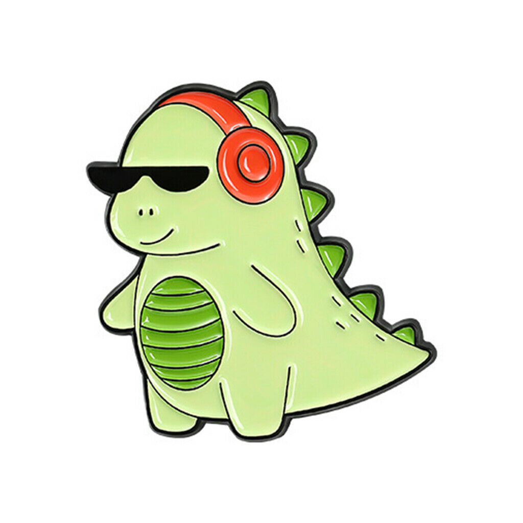 Dinosaur Enamel Pins for Clothing Jackets Backpacks Hat Dinosaur Lapel Pin
