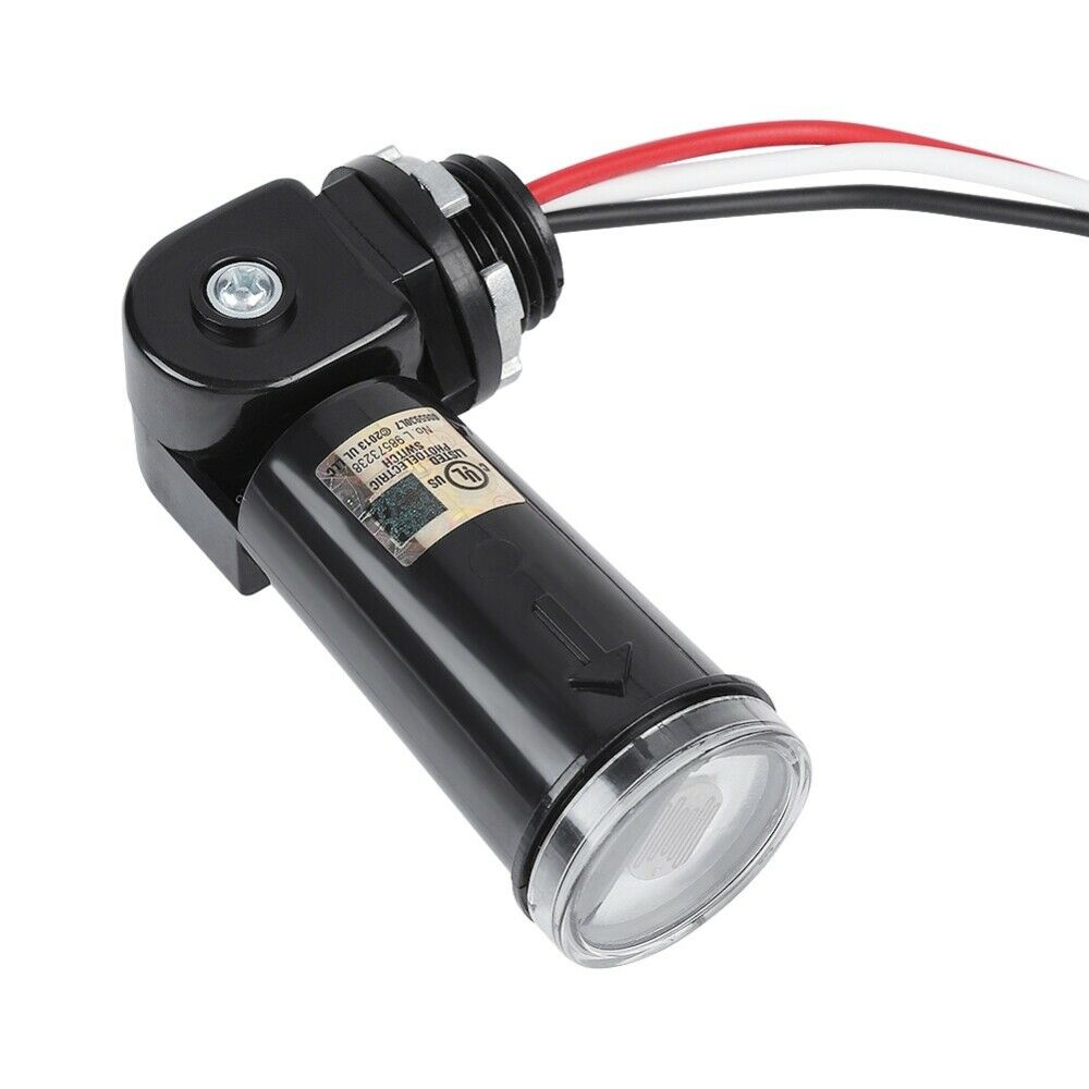 120V LED Light Sensor Control Automatic On/Off Photoelectric Switch Light