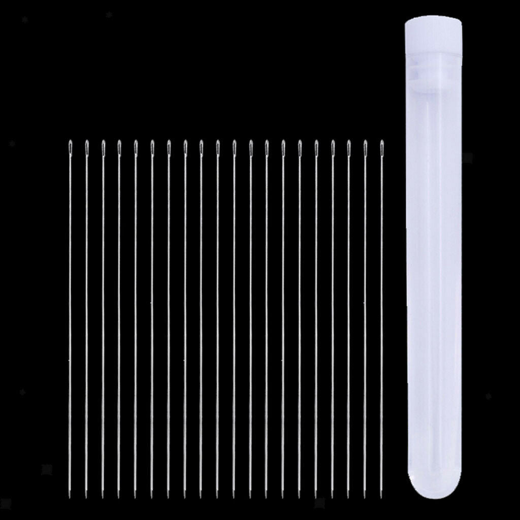 20x Beading Needles Jewelry Pins Threading Tools   Jewelry Making Accessory