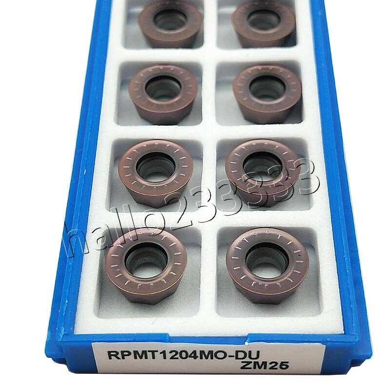 RPMT1204MO DU CNC Carbide Milling insert for SRDPN/EMR 6R Round Nose Mill