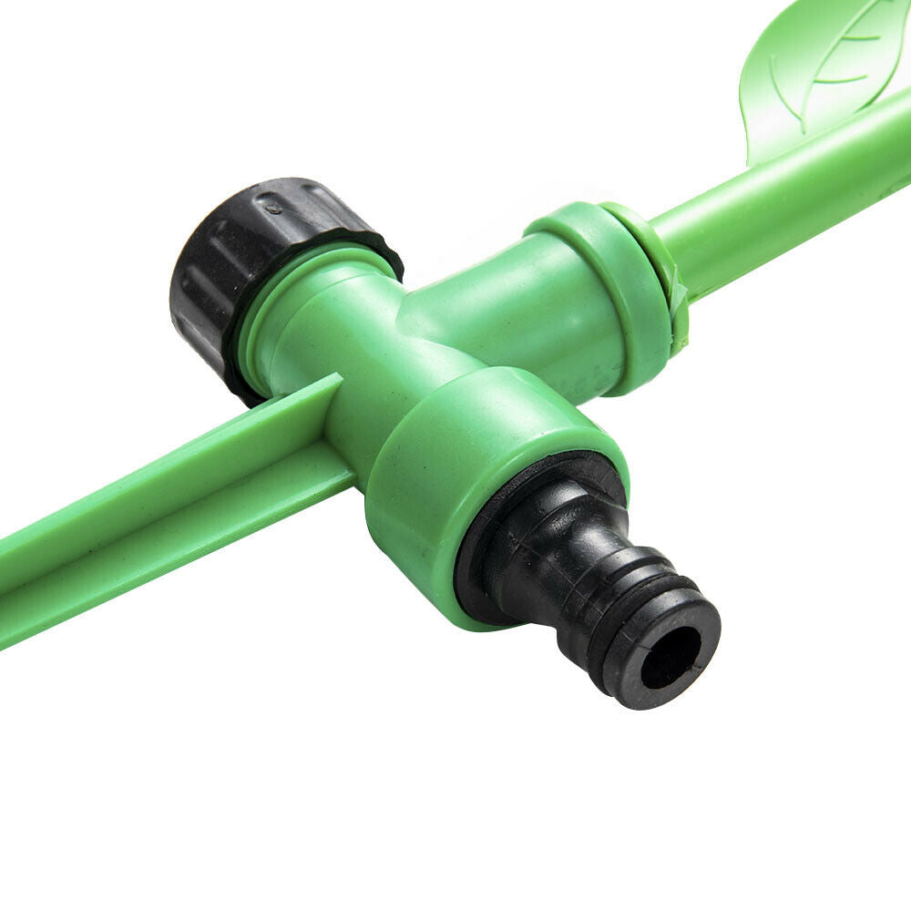 34CM Flower Garden Sprinkler Lawn Water Sprinkler Outdoor Hose Pipe Connector *1