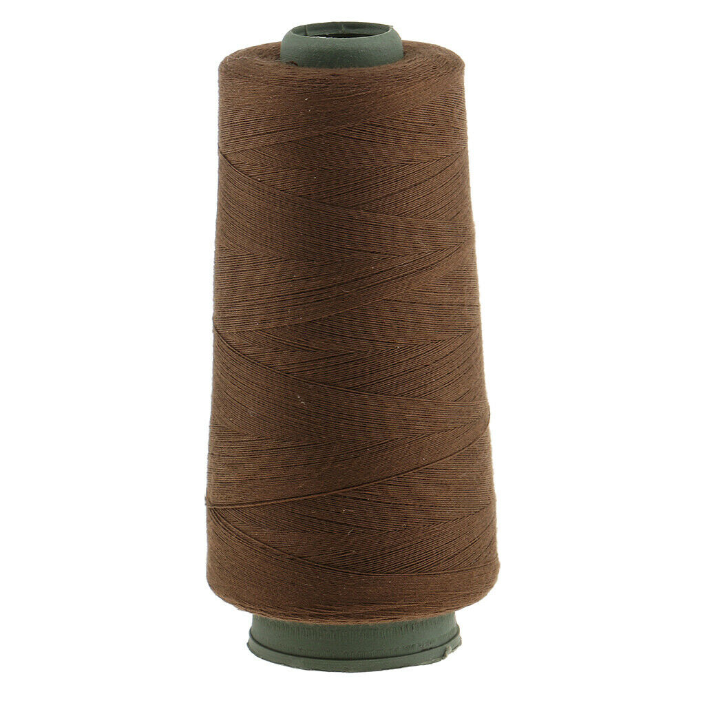 2pcs Brown Hair Weaving Sewing Thread for Wig Weft Hair Extensions Dreadlock
